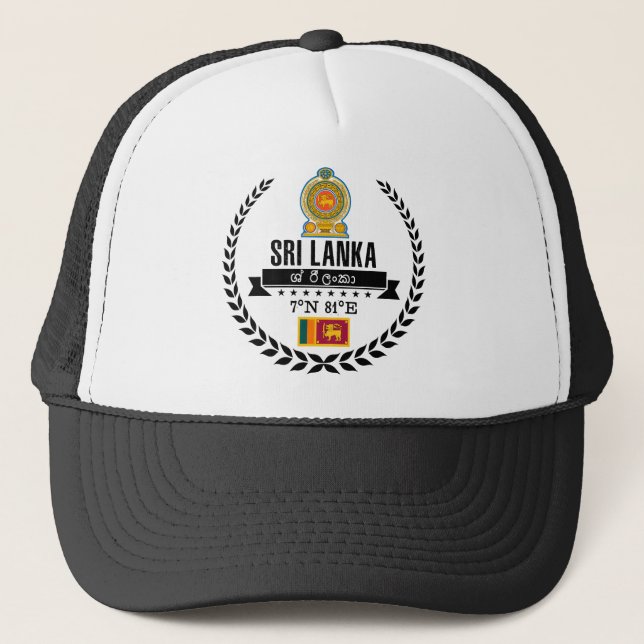 Sri Lanka Trucker Hat (Front)