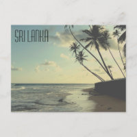 Sri Lanka Turtle Beach Postcard