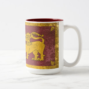 Sri Lanka Two-Tone Coffee Mug