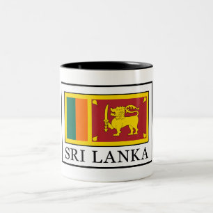 Sri Lanka Two-Tone Coffee Mug