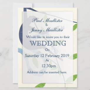 Sri Lanka Wedding invite