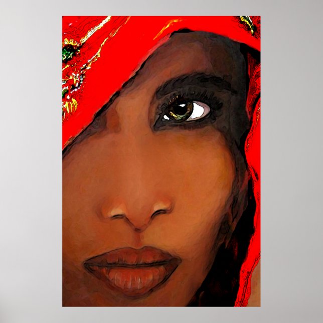 Sri-Lanka Woman Poster (Front)