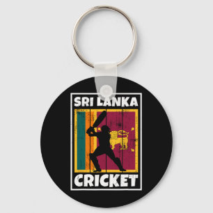 Sri Lankan Cricket Fan Flag Of Sri Lanka Cricket Key Ring