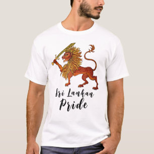 Sri Lankan flag lion T-Shirt