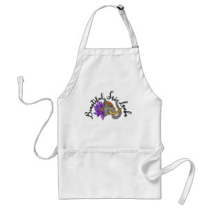 Sri Lankan Gifts with Elephant and Lotus Standard Apron