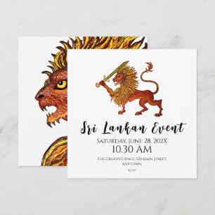 Sri Lankan Pride  Save The Date