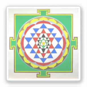 Sri Yantra - Accurate Colors