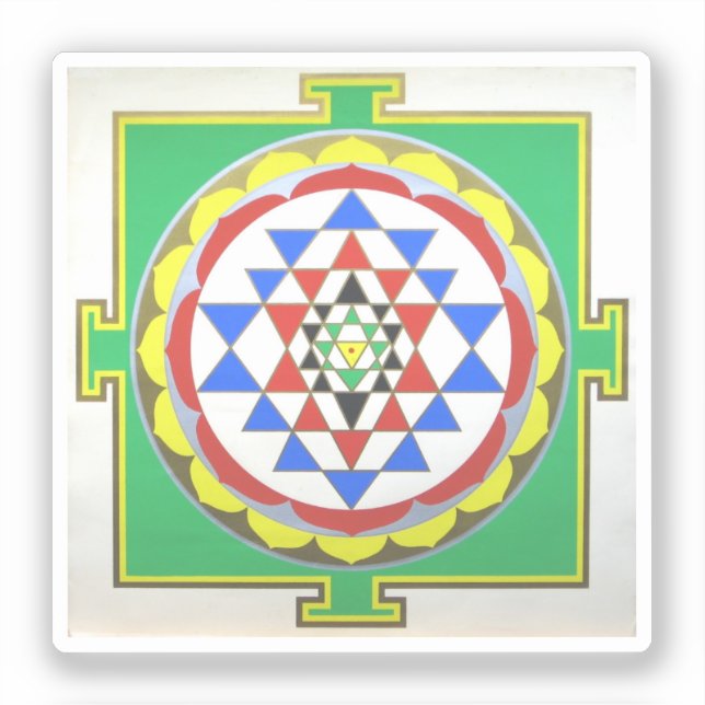 Sri Yantra - Accurate Colors (Front)