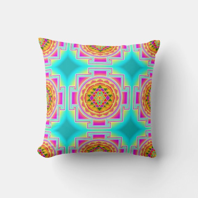 Sri Yantra Cushion (Front)