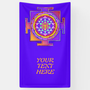 Sri Yantra - Hinduism Symbol Design 1 Banner