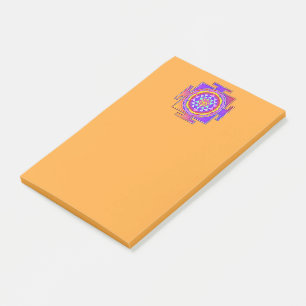 Sri Yantra - Hinduism Symbol Design 1 Post-it Notes