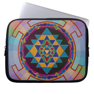 Sri Yantra Lap Top Sleeve