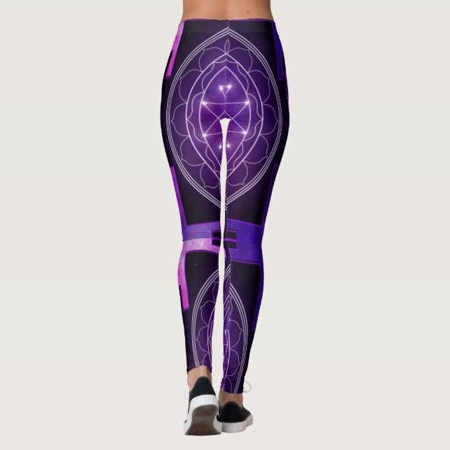Sri Yantra! Leggings (Back)