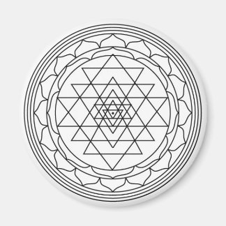 sri yantra magnet