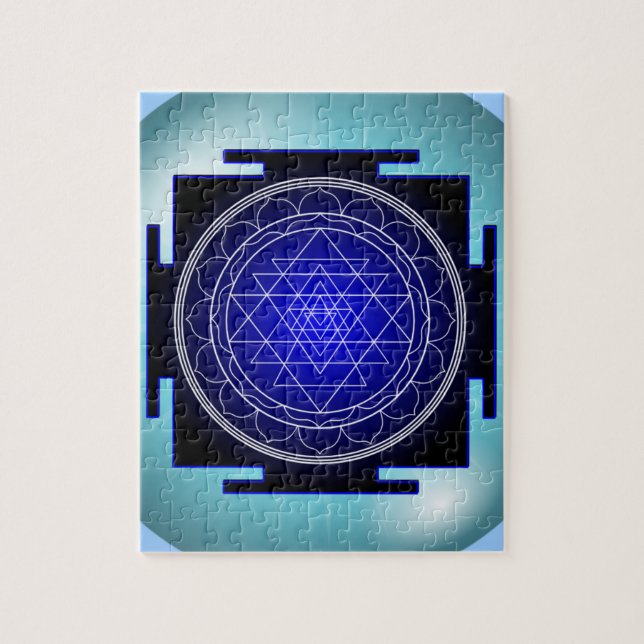 sri yantra puzzle (Vertical)