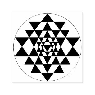 Sri Yantra Self Inking Stamp