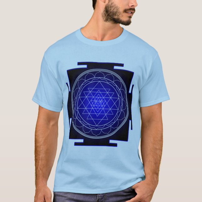 sri yantra shirt (Front)