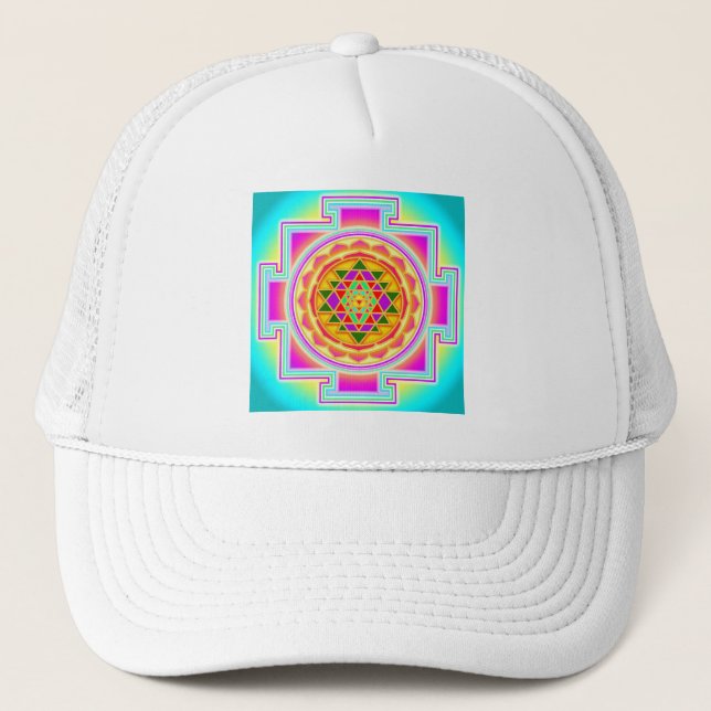 Sri Yantra Trucker Hat (Front)