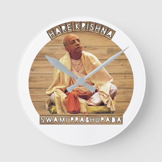 Srila Prabhupada ji Round Clock (Front)