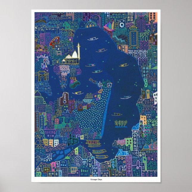 Srinagar Days - Print - Original Size (Front)