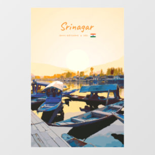 Srinagar, India - Dal Lake Shikara Boats