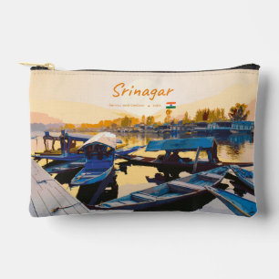 Srinagar, India - Dal Lake Shikara Boats Accessory Pouch