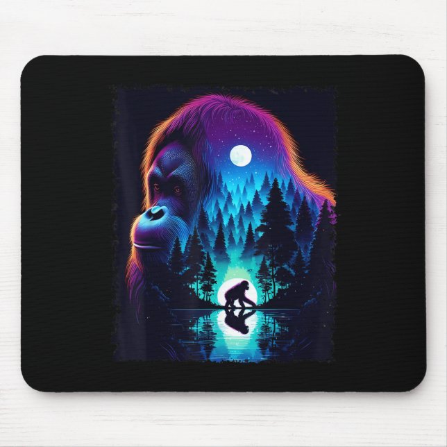 Srit Animal Orangutan Men Women Kids Christmas  Mouse Pad (Front)