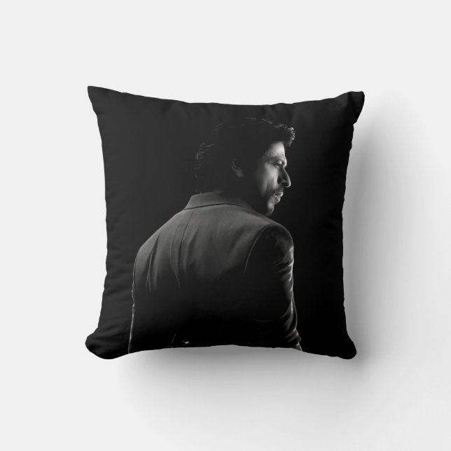 SRK Shahrukh Khan King Of Bollywood Cushion (Front)