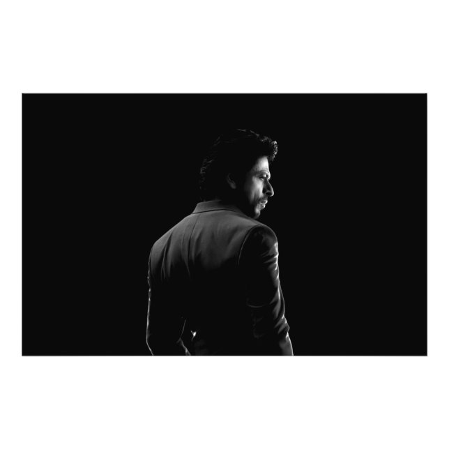 SRK Shahrukh Khan King Of Bollywood Photo Print (Front)