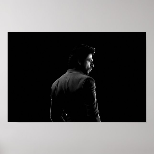SRK Shahrukh Khan King Of Bollywood Poster (Front)