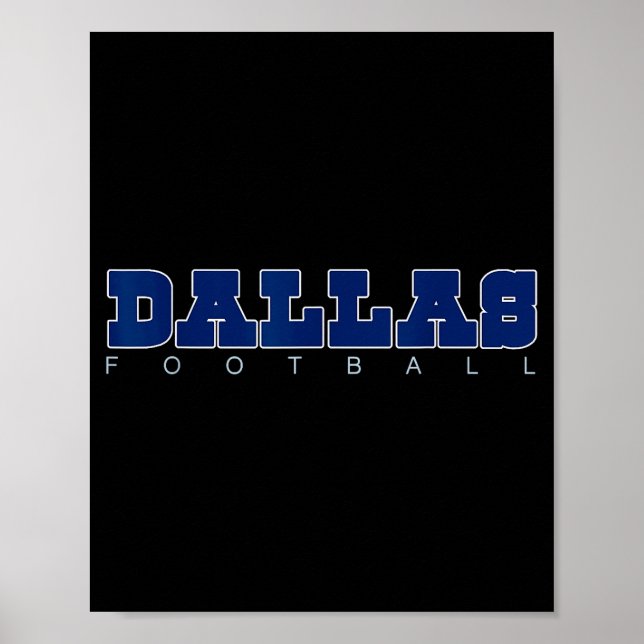 Srts Fans Dallas Football Dfw City Clic  Poster (Front)