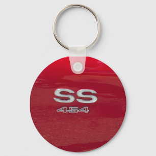 SS 454 side marker candy apple red Key Ring