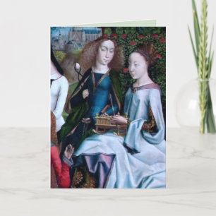 SS. Agatha and Christina (detail; M 070) Card