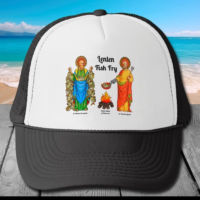 SS. Andrew & Peter's Fish Fry Cookout (Plain) Trucker Hat (Creator Uploaded)