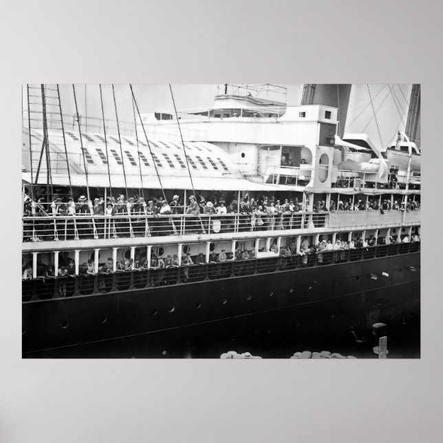 SS City of New York Poster (Front)