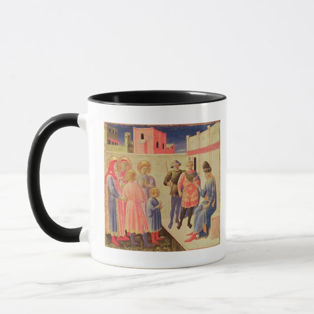 SS. Cosmas and Damian Before Diocletian Mug (Left)