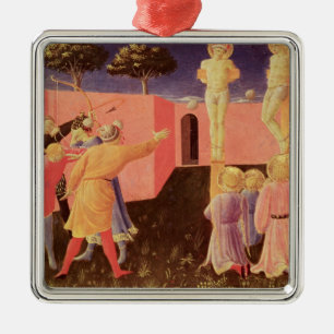 SS. Cosmas and Damian Metal Ornament