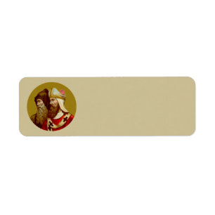 SS. Cyril & Methodius (M 001) Narrow Return Address Label