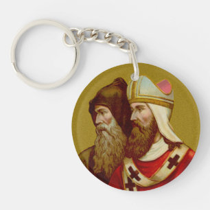 SS. Cyril & Methodius (M 001) Single Image Key Ring