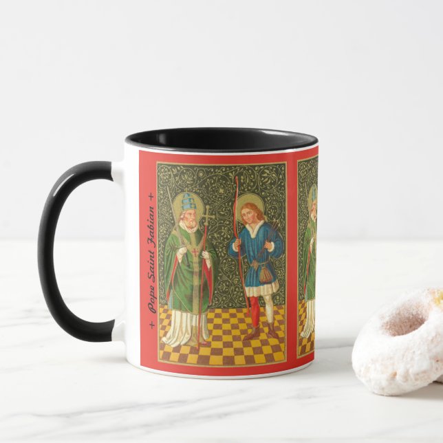 SS. Fabian & Sebastian (PA 01) Mug (With Donut)