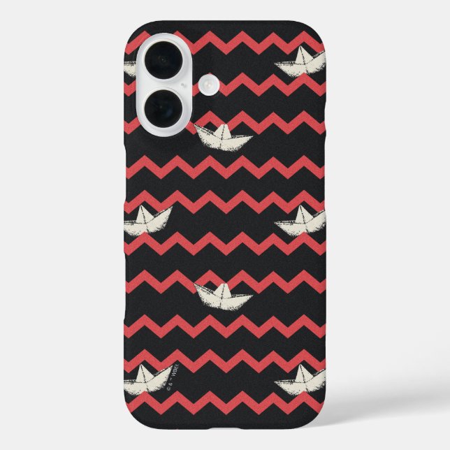 SS Georgie Boat Chevron Pattern Case-Mate iPhone Case (Back)
