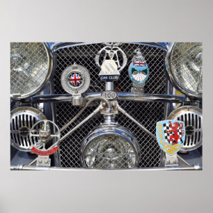 SS Jaguar 100. Poster