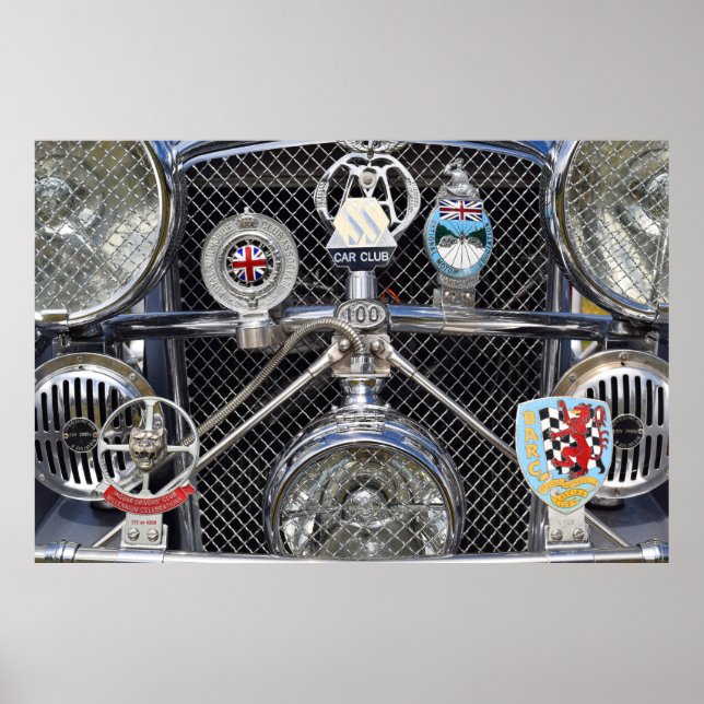 SS Jaguar 100. Poster (Front)