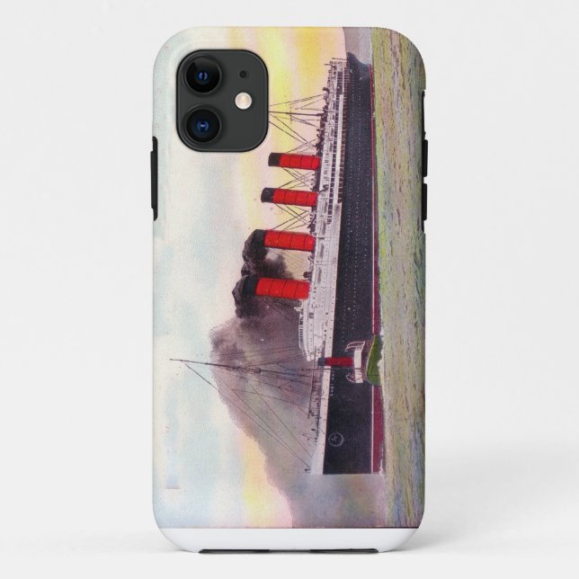 SS Lusitania 1907 Case-Mate iPhone Case (Back)