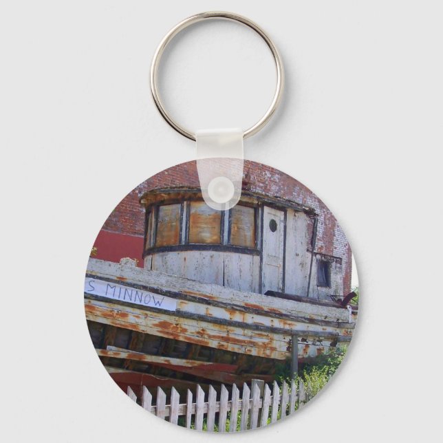SS Minnow Key Ring (Front)