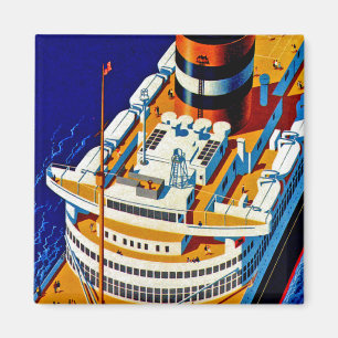 SS Nieuw Amsterdam Magnet