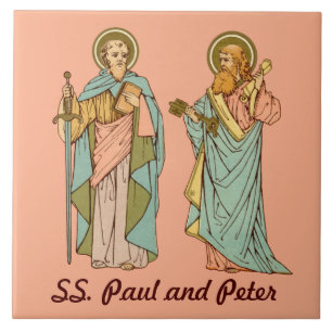 SS. Paul and Peter, Apostles (RLS 13 & 14) Ceramic Tile