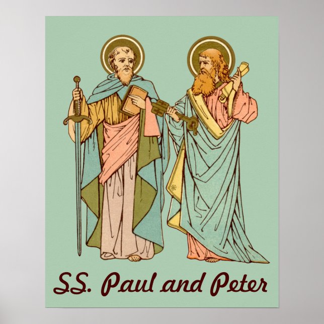 SS. Paul and Peter, Apostles (RLS 13 & 14) Poster (Front)