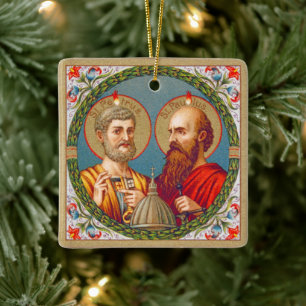 SS. Peter and Paul, Apostles (JMAS 01) Ceramic Ornament