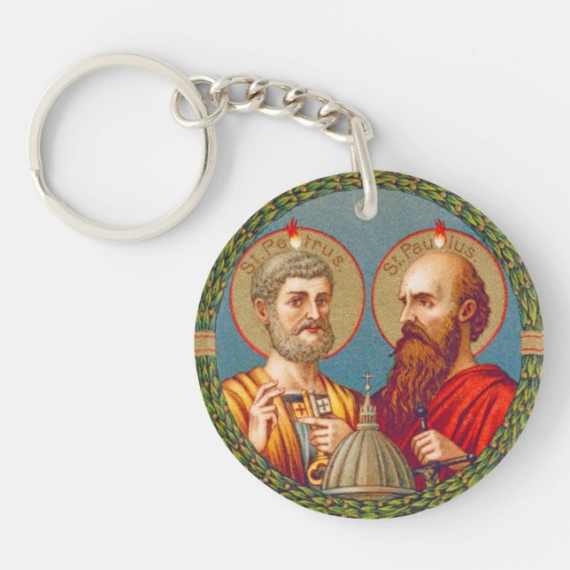 SS. Peter and Paul, Apostles (JMAS 01) Key Ring (Front)